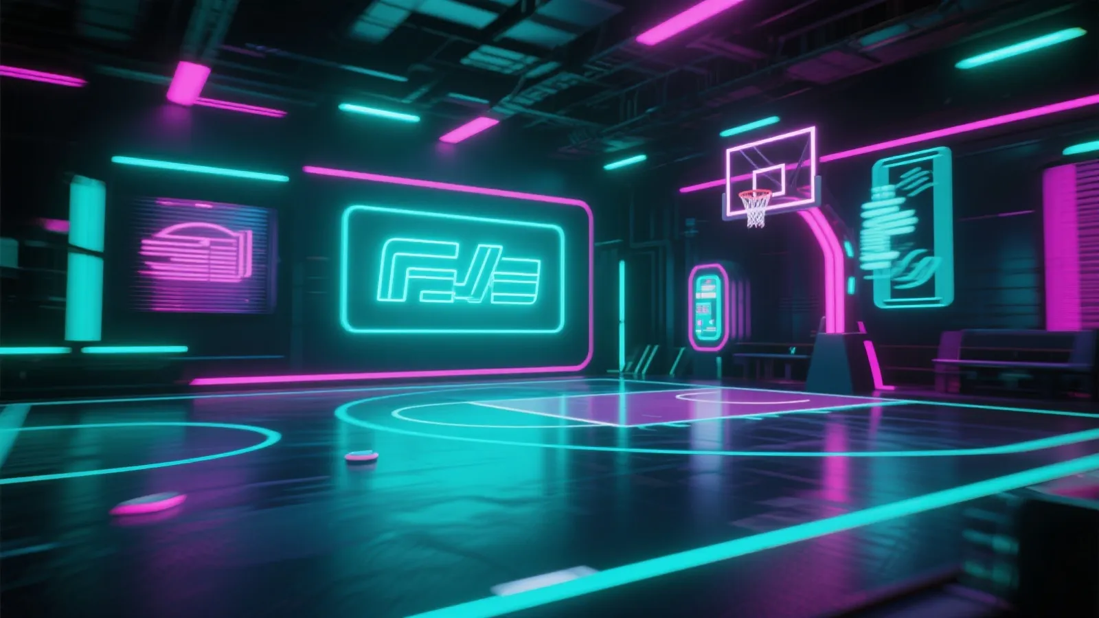 虚拟篮球策略模拟视觉